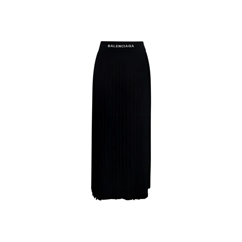 Balenciaga Casual Long Skirts Women's Black-1
