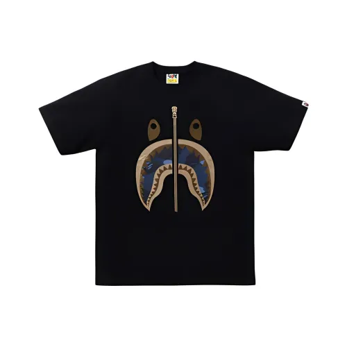 A BATHING APE Color Camo Shark Tee SS24