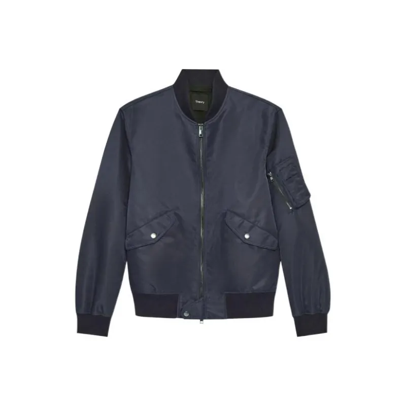THEORY Jackets Men Navy Blue-0