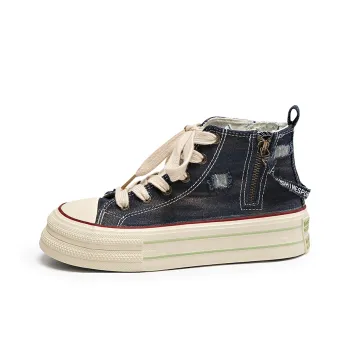 SUPEREDGE Cushioning, Impact Resistant, Abrasion Resistant High Top Skateboard Shoes Women's