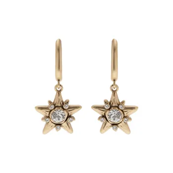 KING OF BLING Alloy, Zircon, Glass Earrings Women's