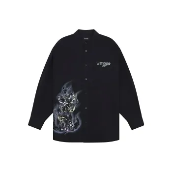 WE11DONE Washed Cotton Shirt