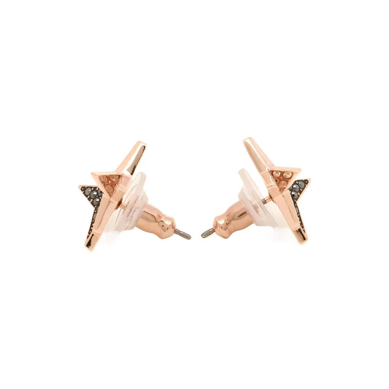 Swarovski Halve Earrings Women's Gold-2