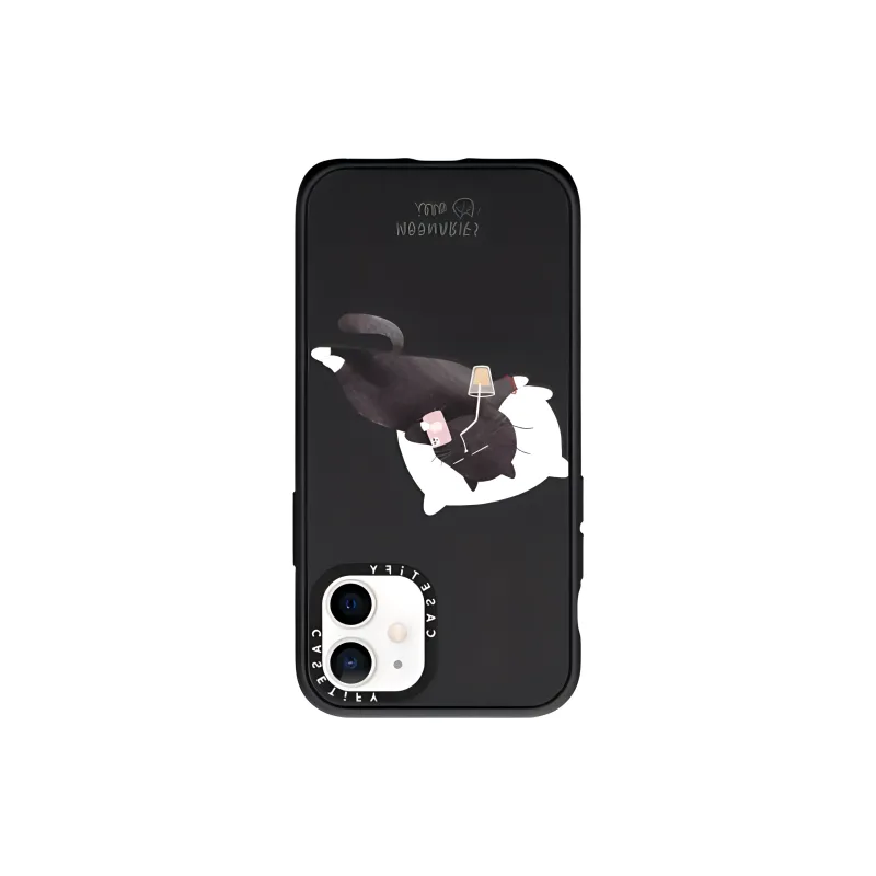 CASETIFY TPU Material Leisurely Life After Work Phone Cases For IPhone 12 Mini Cute Style-1
