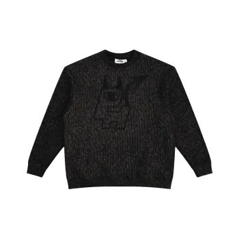 PATTHUB Knitwear Unisex Dark Heather Gray