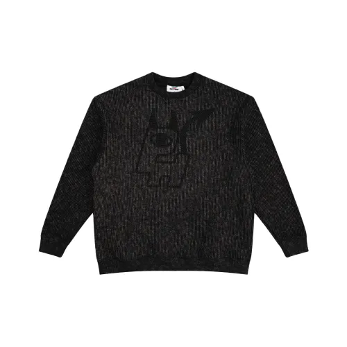 PATTHUB Knitwear Unisex Dark Heather Gray
