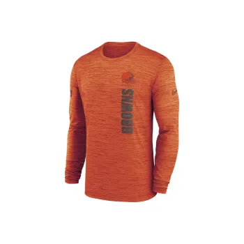 Nike Cleveland Browns Sideline Velocity Men's Nike Dri FIT Nfl Long Sleeve T Shirt