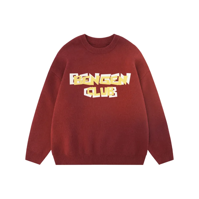 BENGEN Knitwear Unisex-4