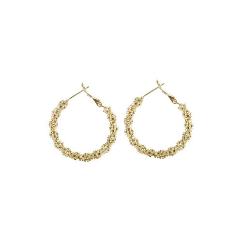 WAW week Gold Plating Earrings Women's