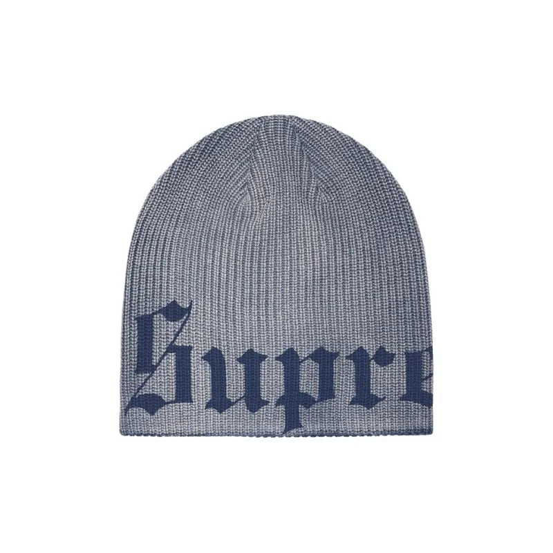 Supreme Old English Printed Beanie-4