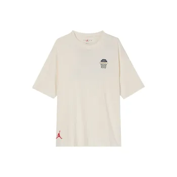 Jordan T-Shirt Men's Light Ivory White