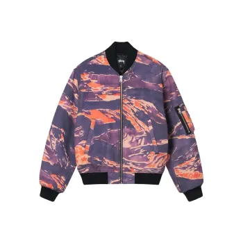 Stussy Tigris Canvas Bomber Jacket