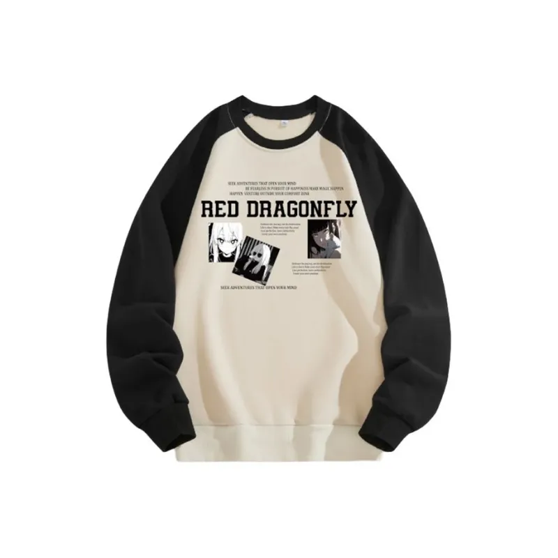 RED DRAGONFLY Sweatshirt Unisex-4