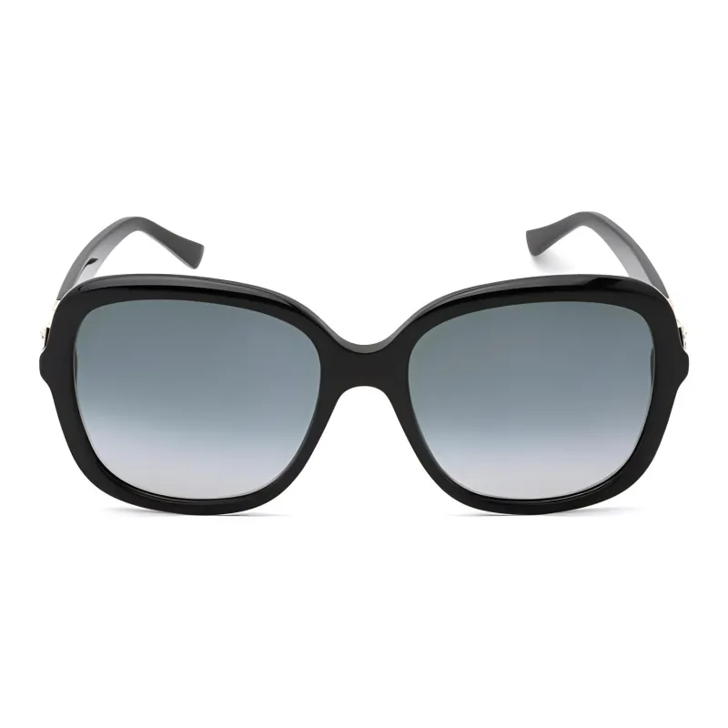 Jimmy Choo Plastic Square Sunglasses Women's Black-1