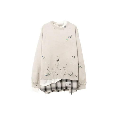 Maison Mihara Yasuhiro Distressed Finish Sweatshirt