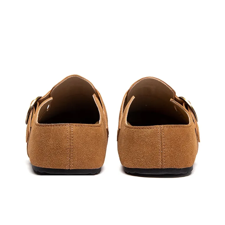 H2 Rubber Sole Abrasion Resistant Slip Resistant Closed Toe Slippers Women's-31