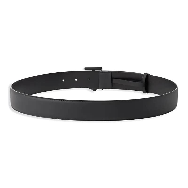 Burberry Tb Monogram plaque Leather Belt-1