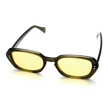 OUR LEGACY Acetate Rectangular Sunglasses Unisex Brown