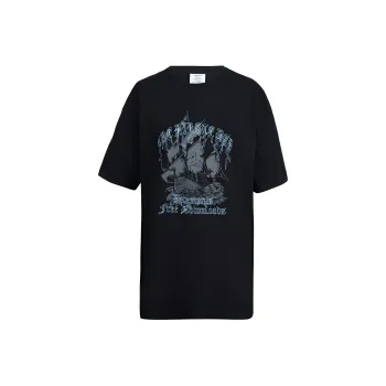 Vetements T Shirts Men Black