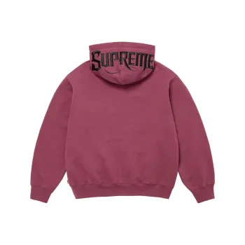 Supreme Mister Cartoon Zip Up Hooded Sweatshirt