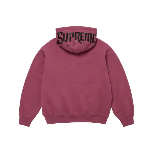Supreme Mister Cartoon Zip Up Hooded Sweatshirt