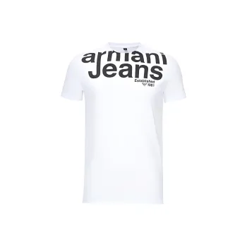 ARMANI JEANS T Shirts Men White