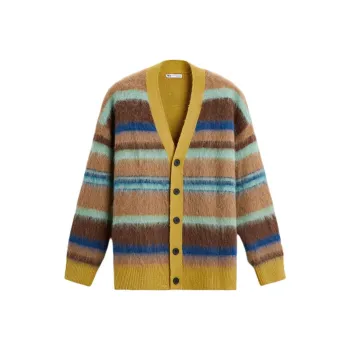 ZARA Knitwear Men Yellow