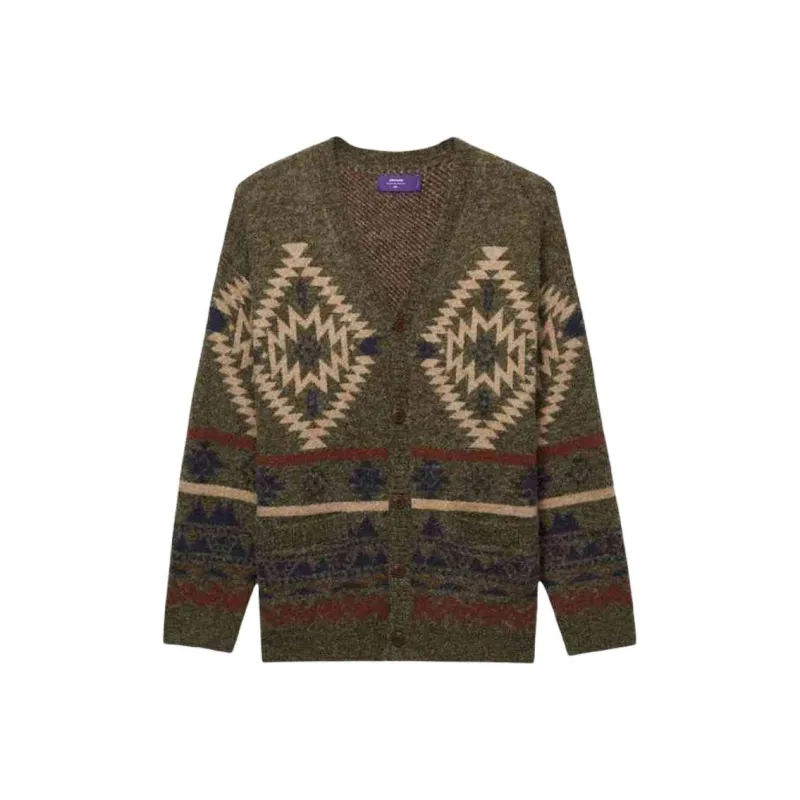 Aftermaths FW24 Knitwear Unisex KHX/Army Green-0