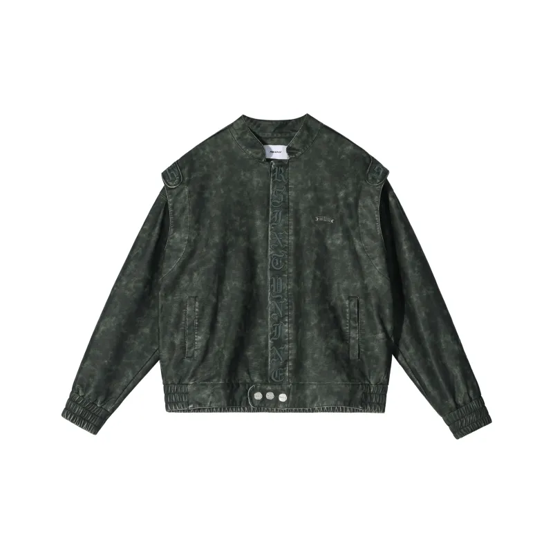 R69 Redh Fw22 FW22 Loose Fit Mock Two Piece Jacket Unisex-11