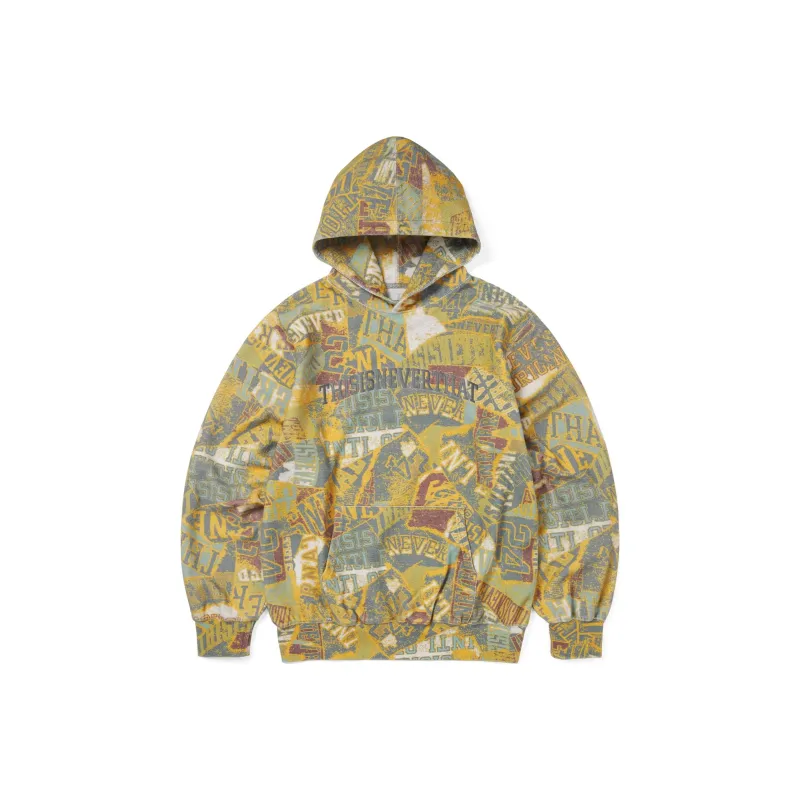 Thisisneverthat FW24 FW24 Crazy Arch Logo Hoodie Multi Sweatshirt Unisex Yellow-0