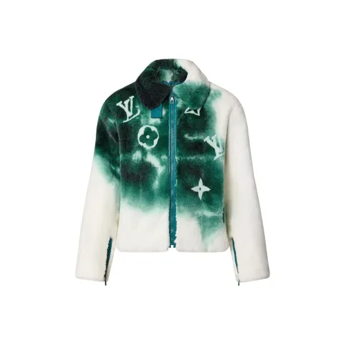 LOUIS VUITTON Lv Spray Mink Bomber