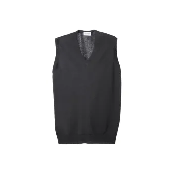 JOHN SMEDLEY FW24 Tank Top Men's Charcoal