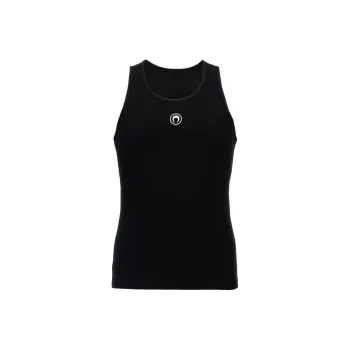 Marine Serre Moon Logo Embroidered Ribbed Tank Top