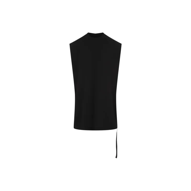 RICK OWENS Jersey Tarp T Shirt-0