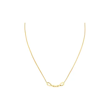 Tommy Hilfiger Stainless Steel Necklaces Women's Gold