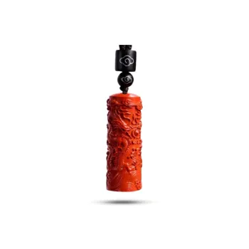 Sima Is Ethereal Cinnabar Jade Pendants Unisex