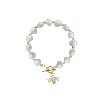 WEST ISLAND Mother Of Pearl Pearl Bracelets Women's