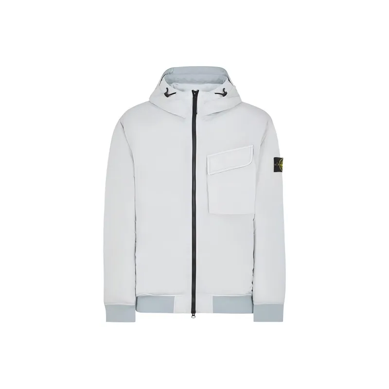 STONE ISLAND Jackets Men Pearl Gray-0