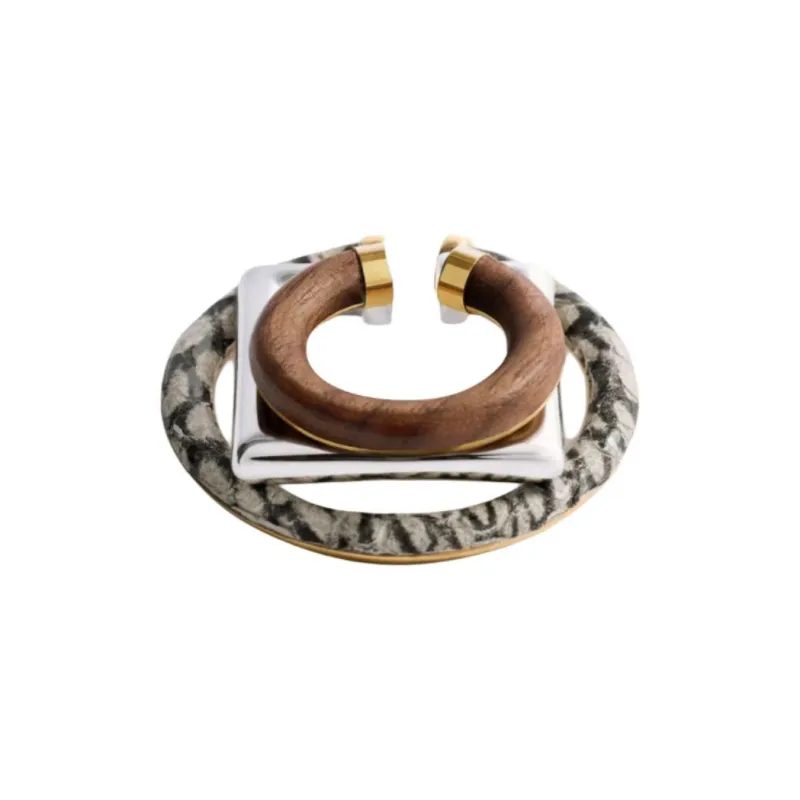 Jacquemus Ear Cuff Set Set Of Three-2