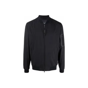 HERNO Laminar Zip Up Windstopper Bomber Jacket