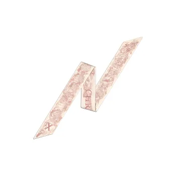 DIOR Silk Scarves Women's Pink
