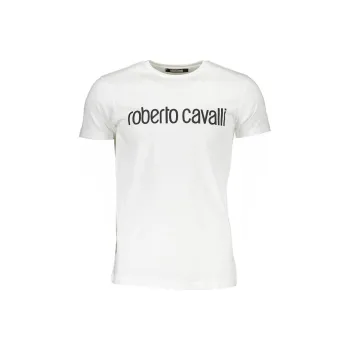 Roberto Cavalli Logo-embroidered T-shirt