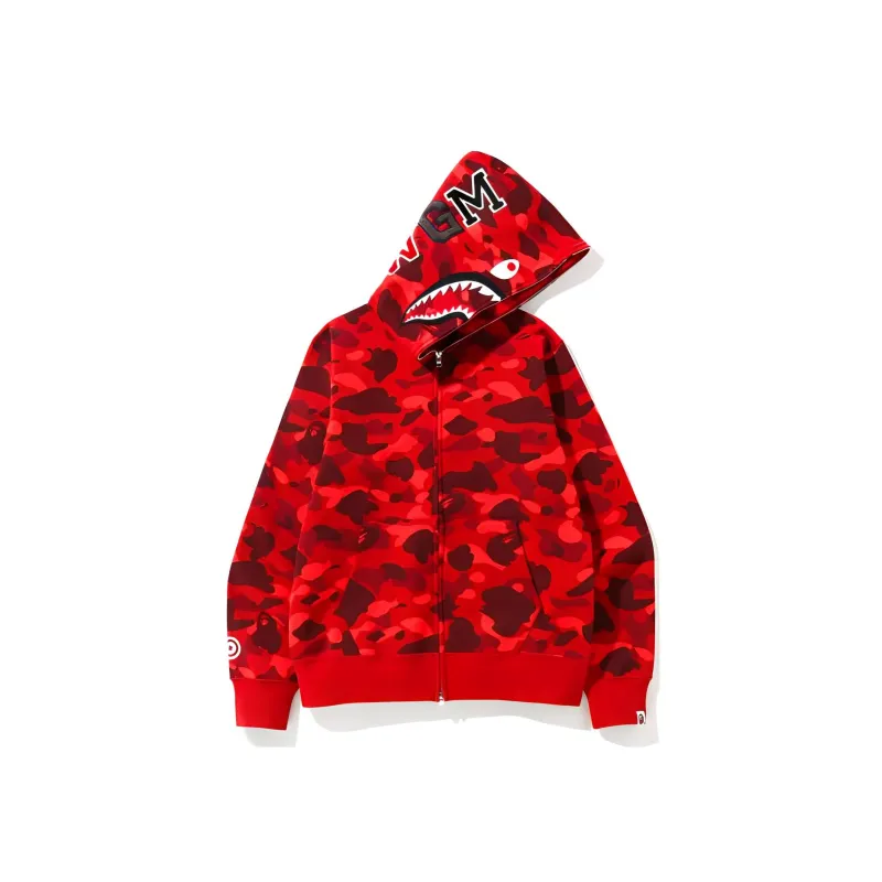 Bape Color Camo Full Zip Hoodie-2