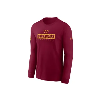 Nike Washington Commanders Sideline Team Issue Men's Nike Dri FIT Nfl Long Sleeve T Shirt