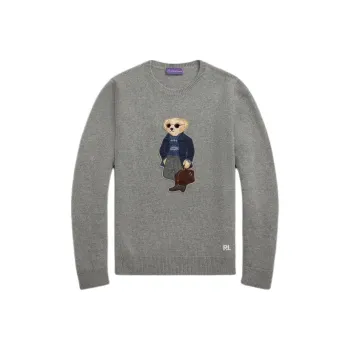 Polo Ralph Lauren FW24 Knitwear Men's Light Heather Gray