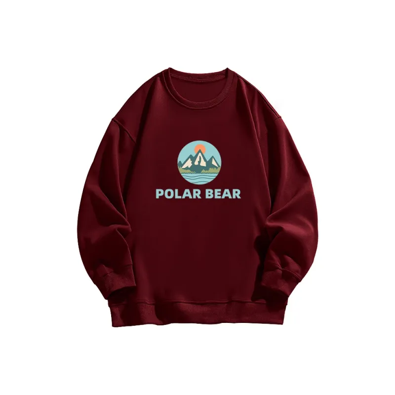 POLAR BEAR Sweatshirts Unisex-13