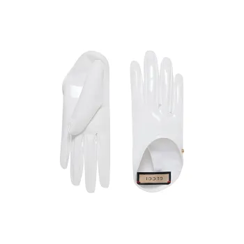 GUCCI Gloves Women's White