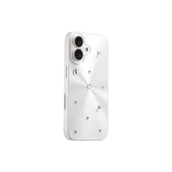 Sopi Acrylic Material Aurora 3D Effect Moon Stars Phone Cases Compatible With IPhone 16/15 Pro Max/Apple 13/14 Pro/Max