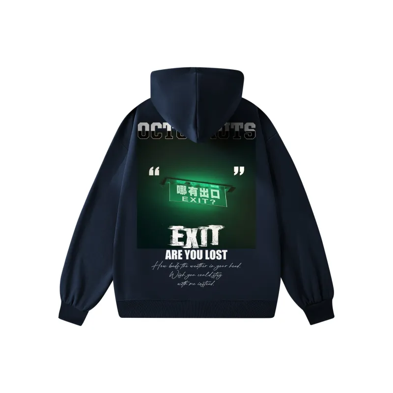 Small Columns Under The Sea Sweatshirt Unisex-2