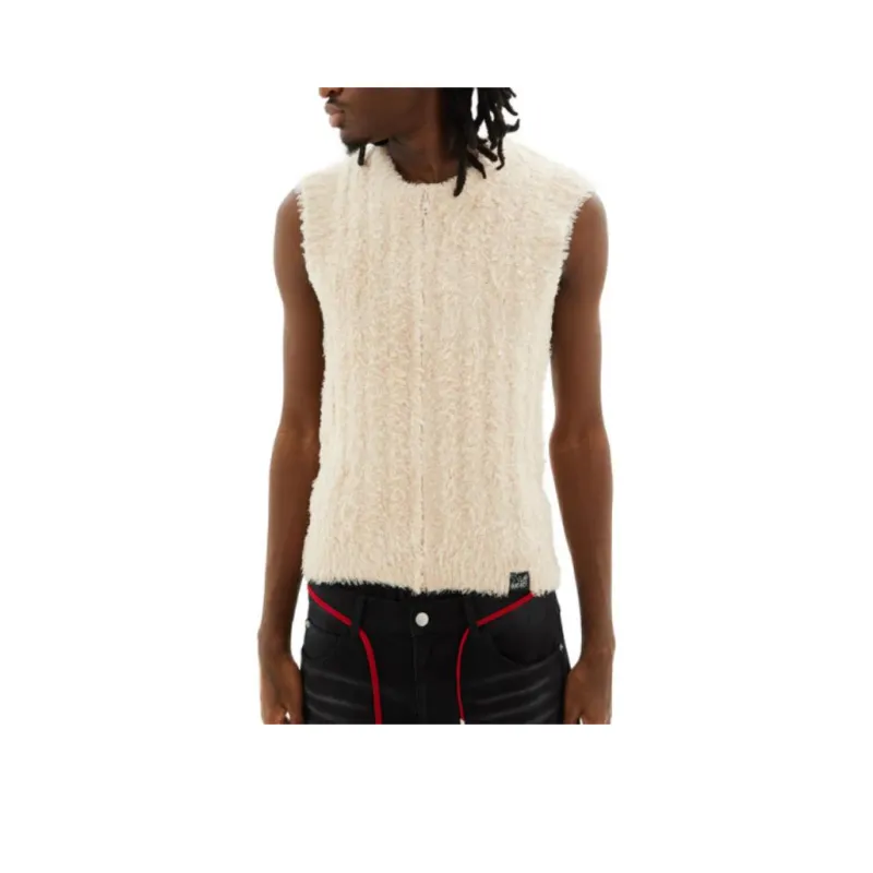 Martine Rose Ratty Zip Up Gilet-0